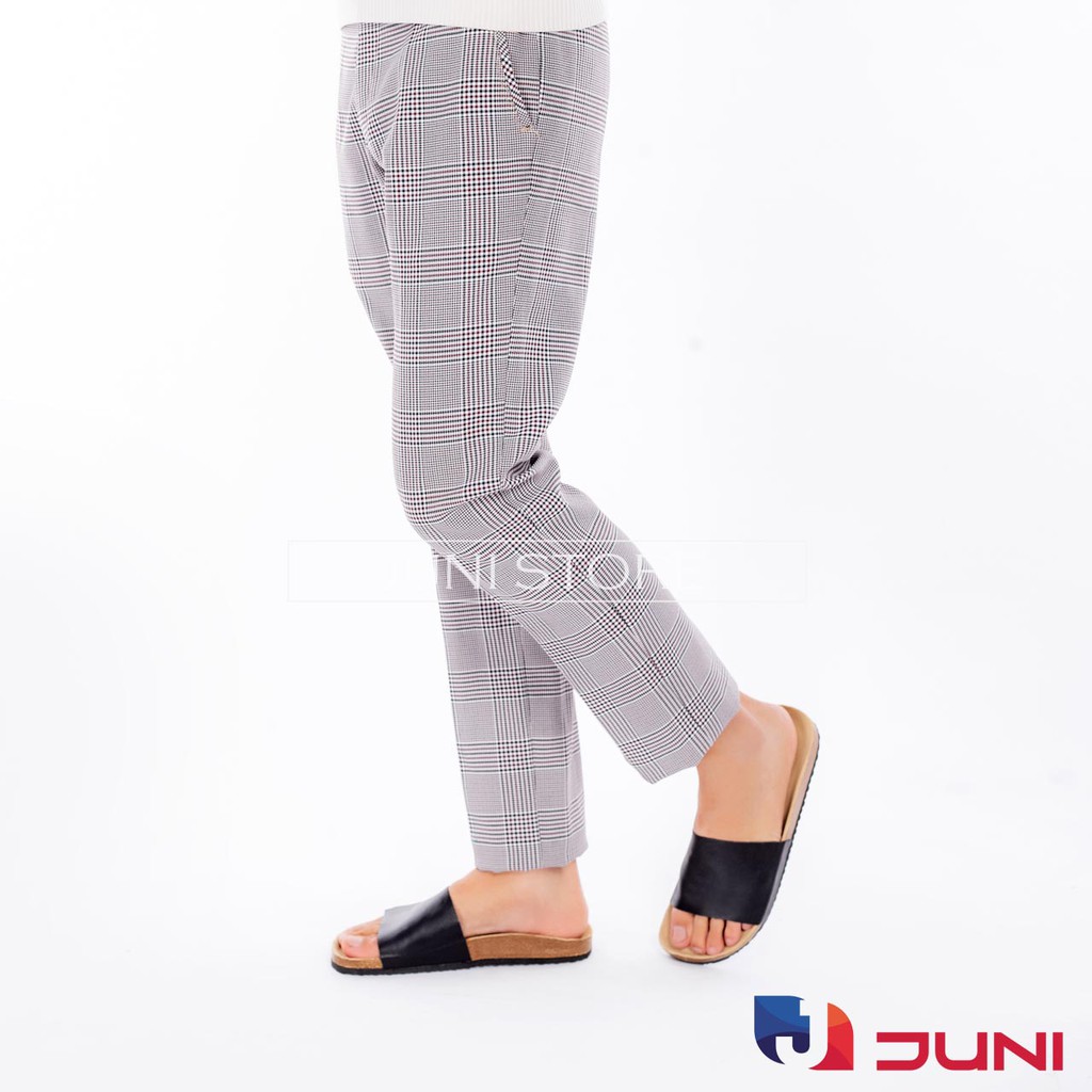 [DA PU-CHỐNG NƯỚC] PU05- Dép sandal quai ngang đơn Unisex da PU, đế trấu Bioline Birken - Xuất khẩu châu Âu - Juni Store