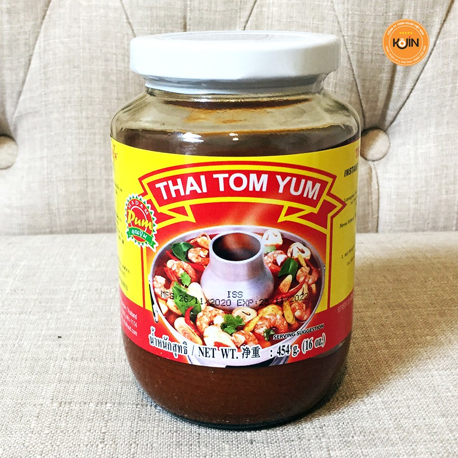 Gia Vị Lẩu Thái Tom Yum Paste 454g Hàng Nhập Khẩu Thái Lan