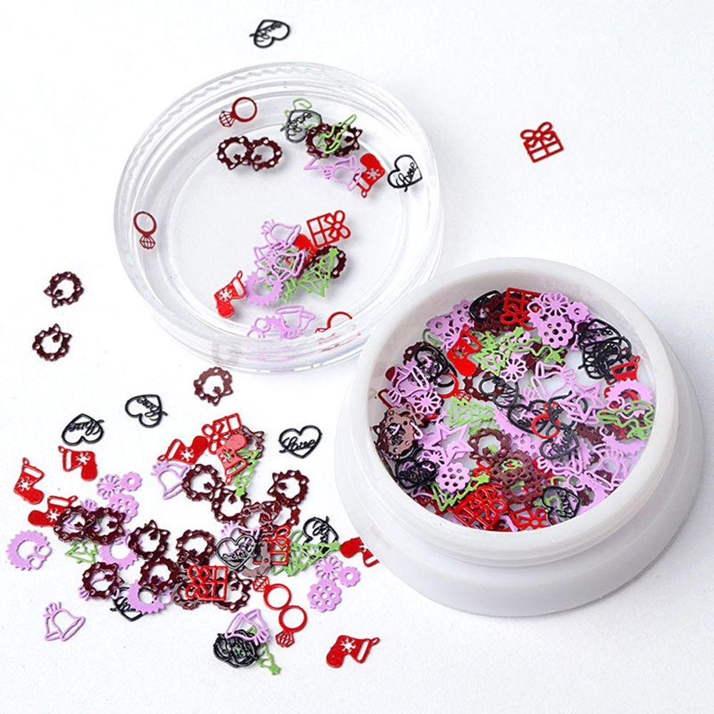ME Phụ Kiện Trang Trí Móng Tay 3D Chủ Đề Giáng Sinh
