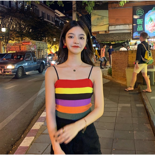 Áo Vest Sọc Nhiều Màu | BigBuy360 - bigbuy360.vn