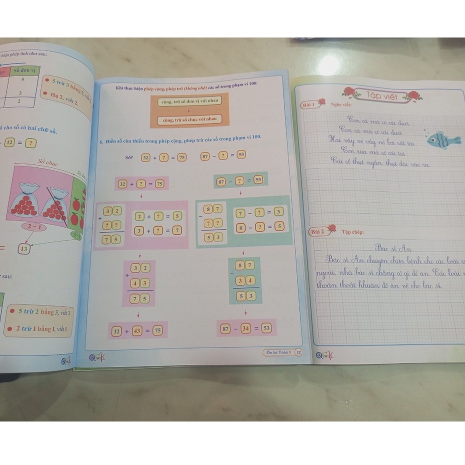 Sách - Ôn Hè - Dành cho học sinh lớp 1 lên lớp 2