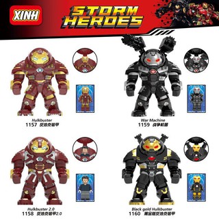 Đồ Chơi Lắp Ghép Mô Hình Nhân Vật Hulk 2 Trong 1 X1157-1160