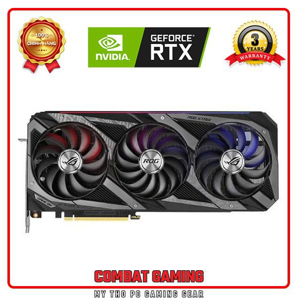 Card Màn Hình Asus Rog Strix RTX 3060 OC V2 12GB GDDR6 LHR