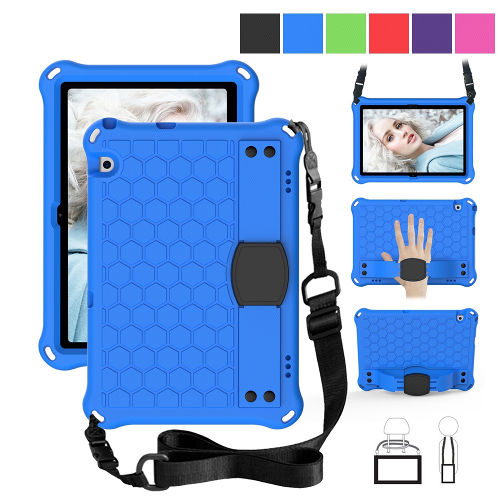 Ốp Máy Tính Bảng Bằng EVA Có Dây Đeo Vai Và Giá Đỡ Cho Huawei MediaPad T5 10.1 inch AGS2-W09 AGS2-W19 AGS2-L03 AGS2-L09