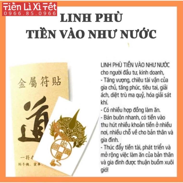 COMBO 4 PHÉP LINH PHÙ PHONG THUỶ