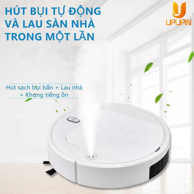 Robot hút bụi robot quét tự động thông minh, phun, máy lau nhà có thể sạc lại lười biếng, máy hút bụi thông minh