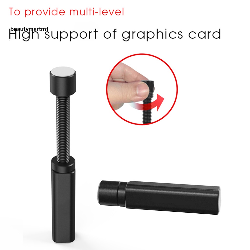 Giá Đỡ Card Đồ Họa Bằng Hợp Kim Nhôm Có Thể Tháo Rời Kèm Đế Đỡ Từ Tính Cho Máy Tính Để Bàn
