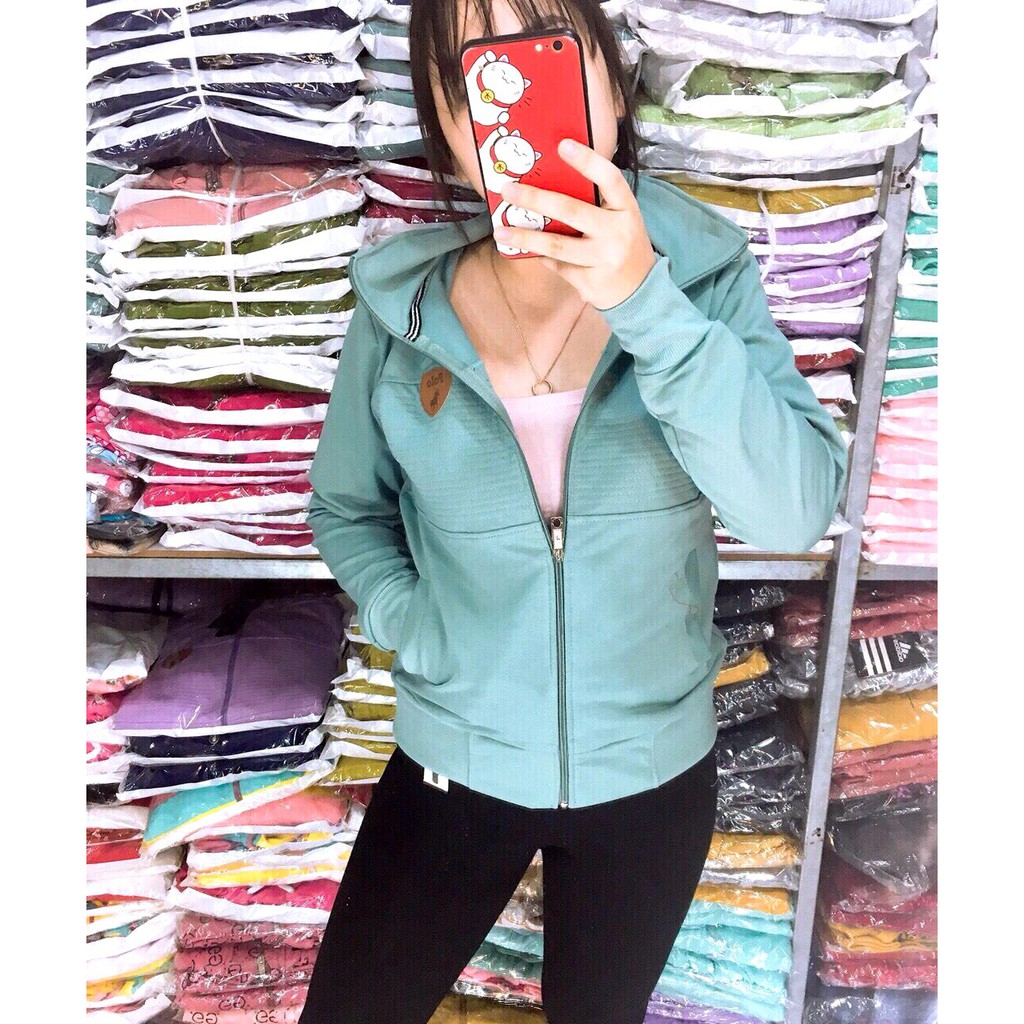 Aó khoác đi nắng nón to hình thật chụp thật