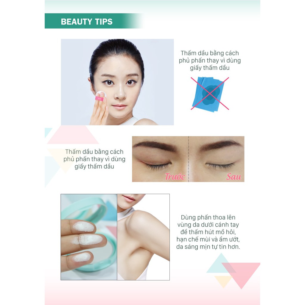 [ An Toàn  ] Phấn phủ kiềm dầu trong suốt Cathy Doll Oil Control Film Pact