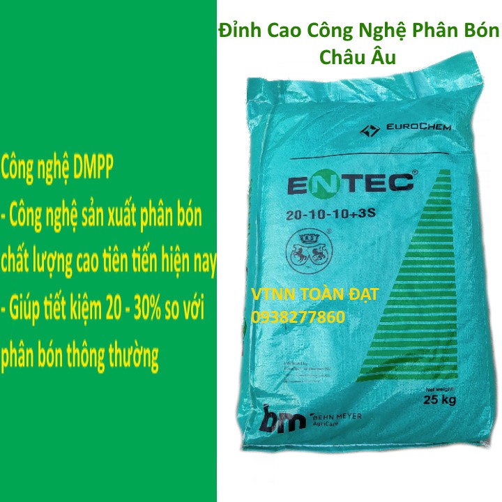 Phân bón NPK 20-10-10 Nhập Khẩu Châu Âu (1kg), Chuyên gia đâm chồi, ra đọt, phục hồi cây trồng