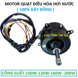 Motor quạt điều hòa hơi nước 120w - quay ngược chiều kim đồng hồ