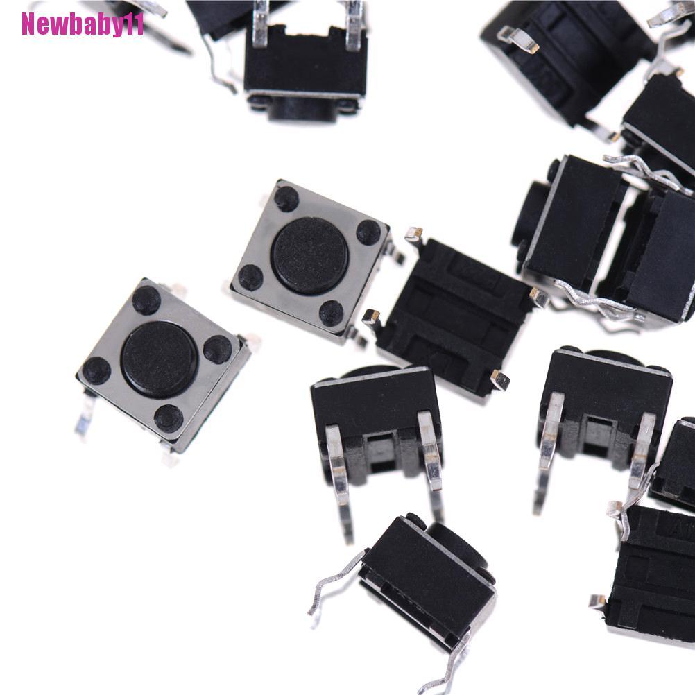 Set 100 Nút Nhấn Điều Khiển 6x6x4.5mm