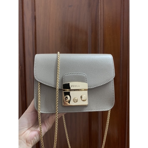 (HÀNG CHUẨN AUTH 100% )THANH LÝ TÚI FURLA MINI SABBIA