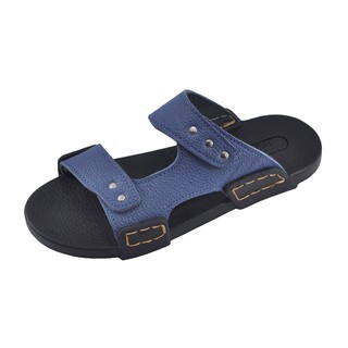 Dép Nam HM da bò cao cấp HB1X4