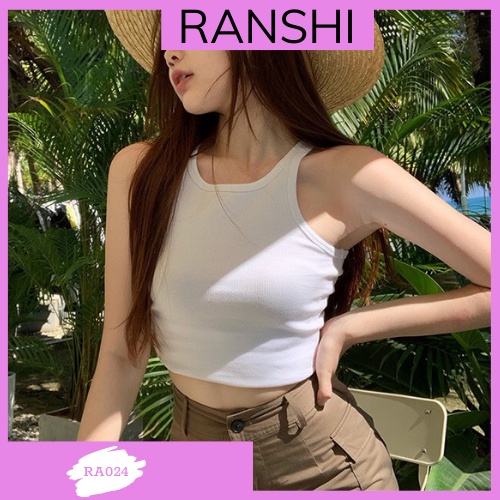 [Hai phiên bản] Áo ba lỗ croptop Castin nữ RA024 Hàng Loại 1 Siêu Đẹp Năng Động Trẻ Trung Chất Thun Dày Dặn Co Giãn