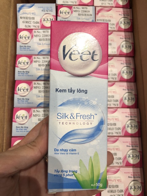 Kem tẩy lông Veet hàng chính hãng nhập