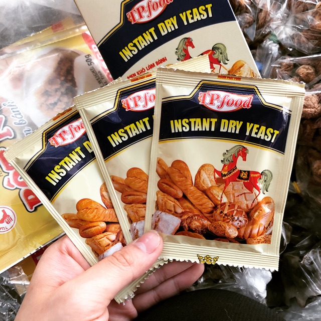 Men nở làm bánh gói 10g
