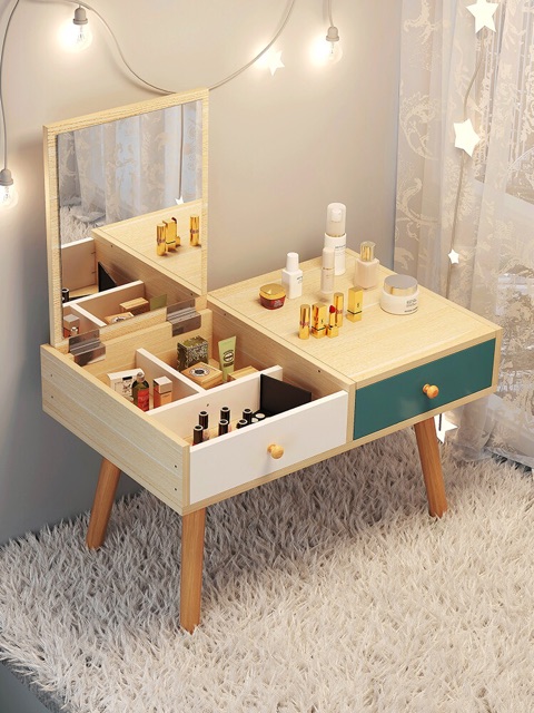 Bàn Trang Điểm Ngồi Bệt Phong Cách Hiện Đại( 60*40*38) | BigBuy360 - bigbuy360.vn