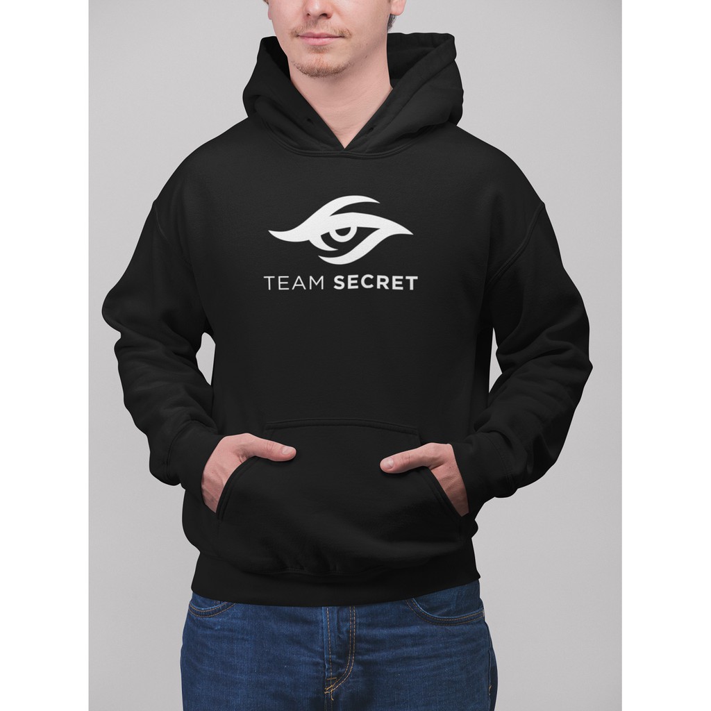 Áo hoodie chui đầu in logo team Esport