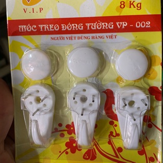 Combo 6 dính tường siêu chắc gồm cả dán và đinh- hàng VN chất lượng cao