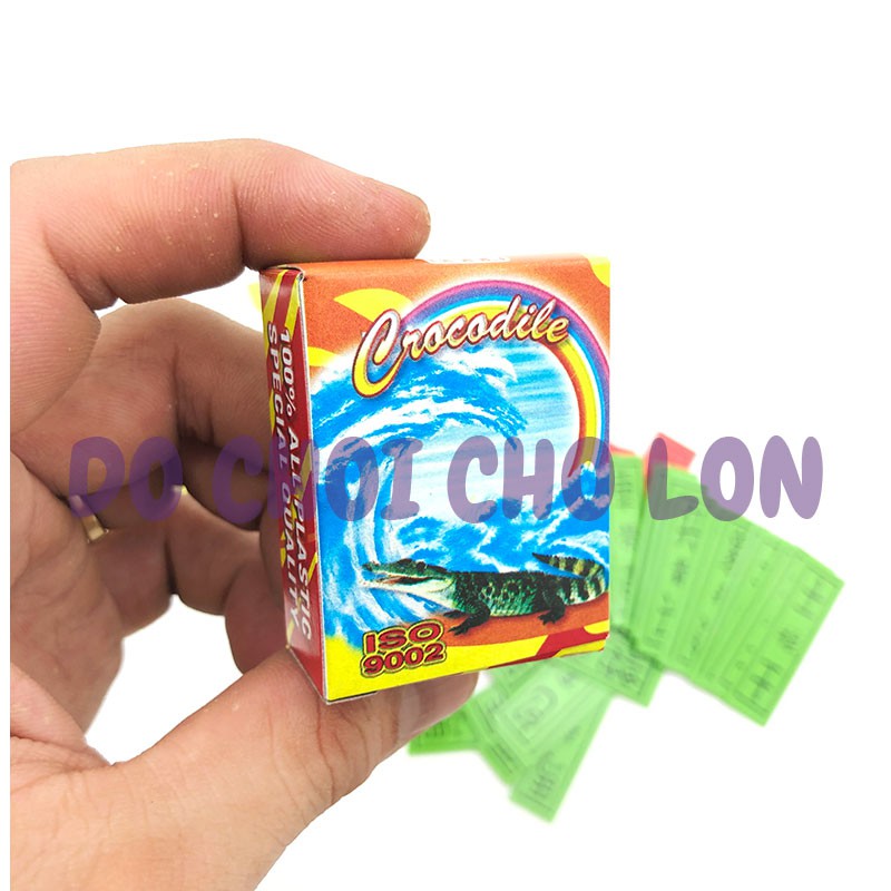COMPO 10 bộ bài tứ sắc 112 Lá bằng giấy cứng size 16 x 55 mm