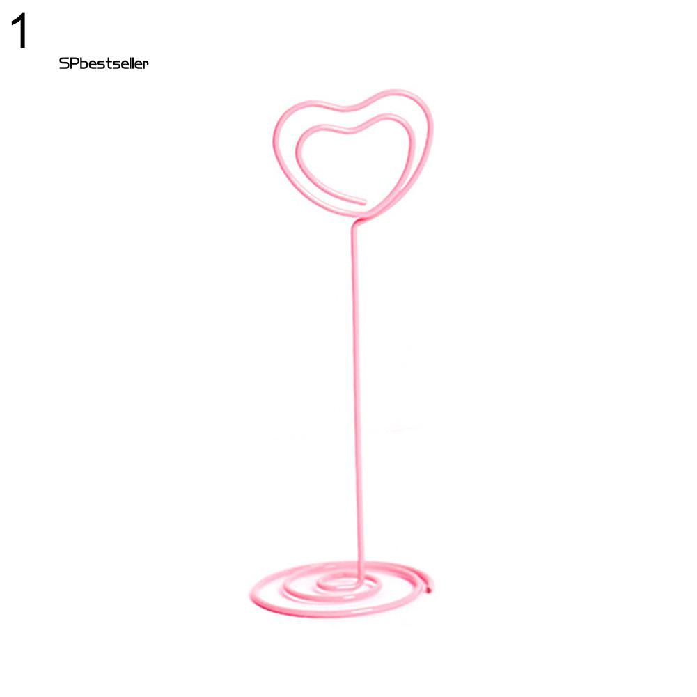 Giá đỡ kẹp ảnh hình trái tim lãng mạn