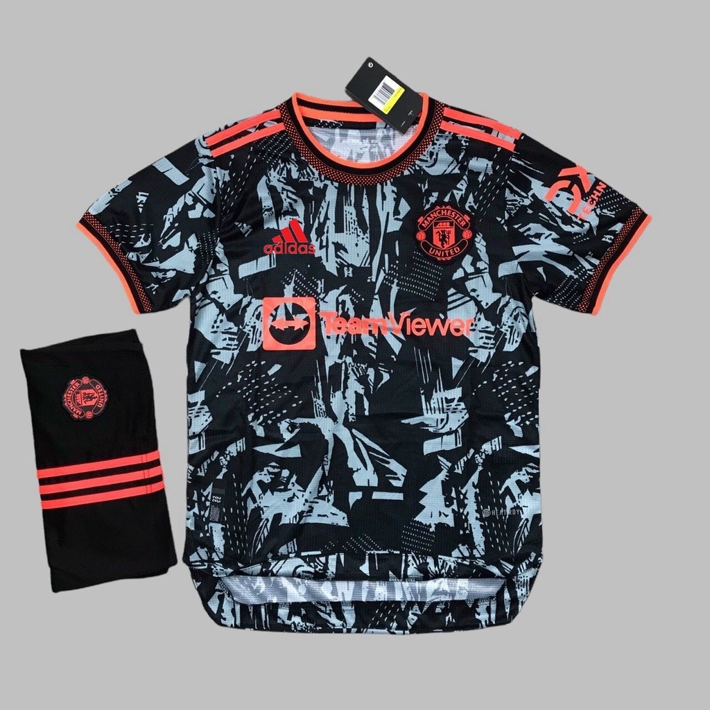 Áo bóng đá CLB Manchester UNITED - mầu cam- mùa giải mới- chất Polyeste Thái cao cấp