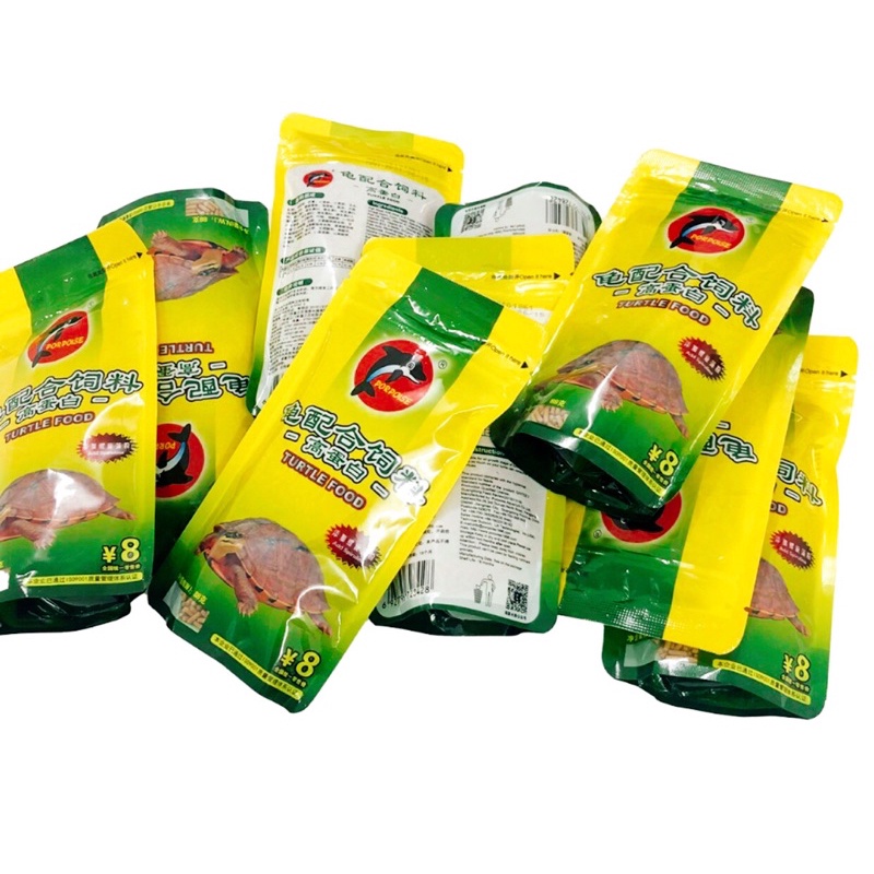 Thức Ăn Chuyên Cho Rùa Kiểng PORPOISE Giúp Rùa Ham Ăn, Nhanh Lớn Khoẻ Đẹp