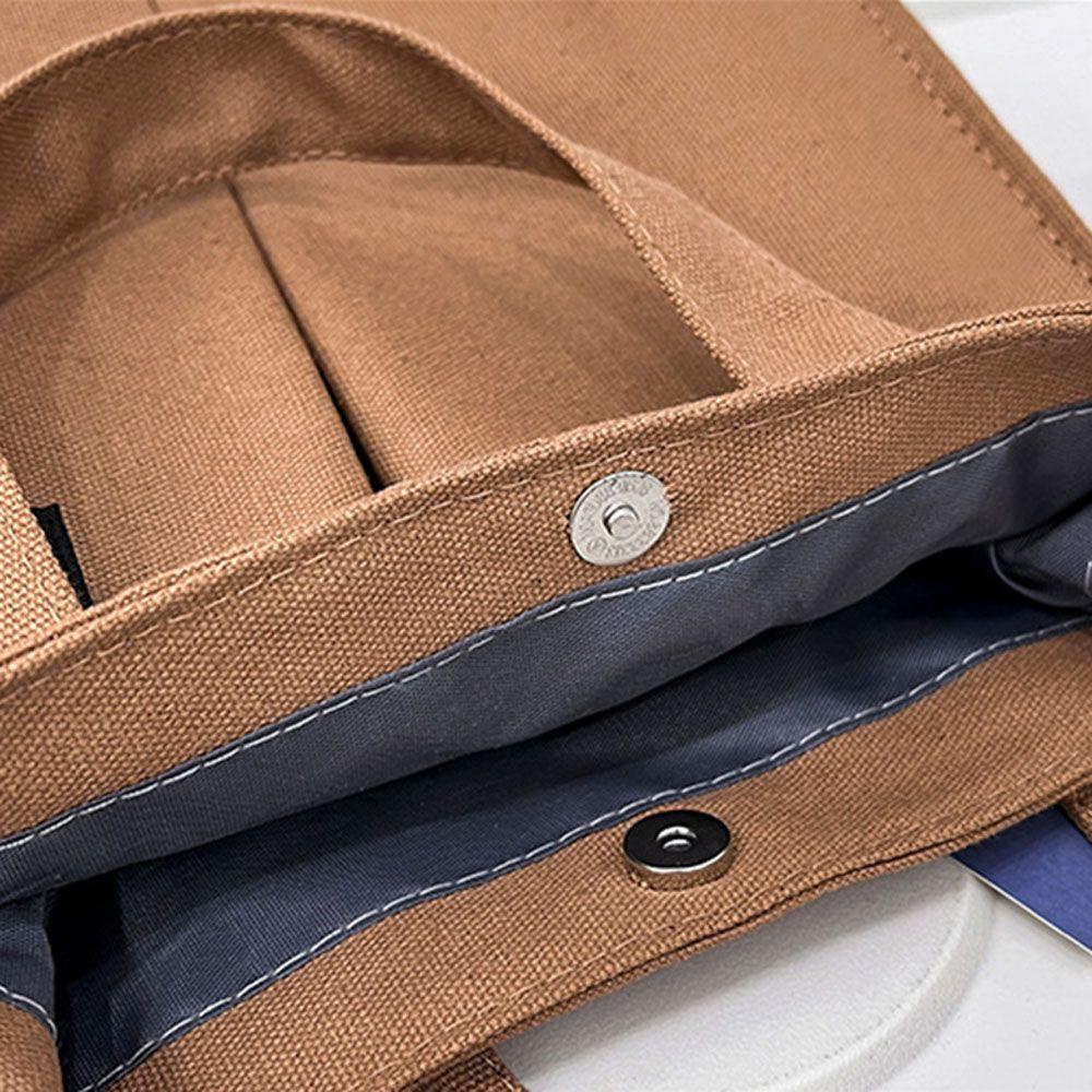 Túi Đeo Vai DAPHS Vải Canvas Phối Khóa Kéo Cá Tính Cho Nam