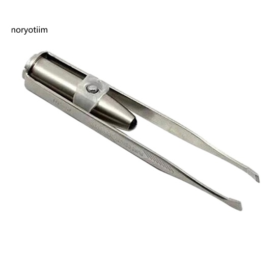 Nhíp nhổ lông mày có đèn LED bằng thép không gỉ
 | BigBuy360 - bigbuy360.vn