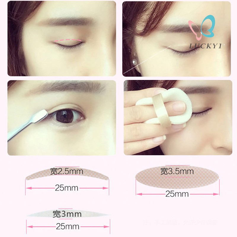 (Hàng Mới Về) Set 600 Miếng Dán Kích Mí Tự Dính Tiện Dụng | BigBuy360 - bigbuy360.vn