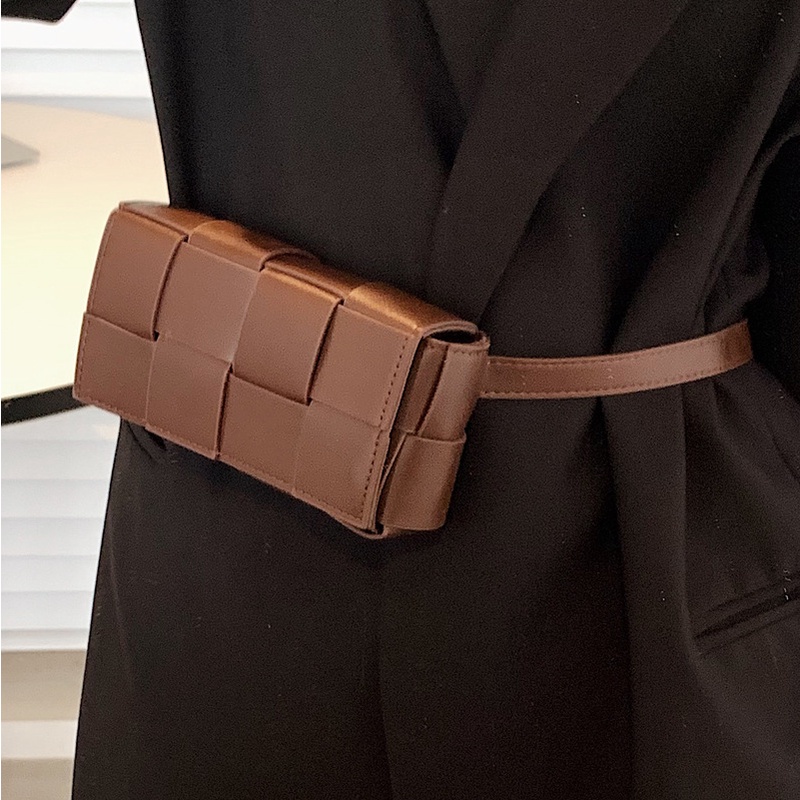 Túi đeo chéo IELGY dạng dệt thời trang sành điệu cho nữ