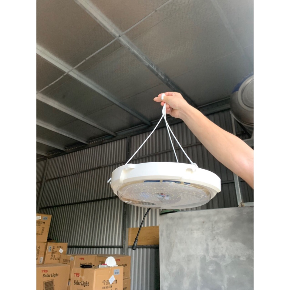 Đèn Năng Lượng Mặt Trời Ốp Trần 500w 400w Chính Hãng TYS thả trần mẫu mới nhất bảo hành 2 năm đổi mới 6 tháng