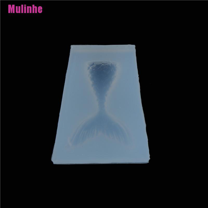 Khuôn silicone làm bánh kẹo xà phòng tạo hình đuôi nàng tiên cá độc đáo đa năng