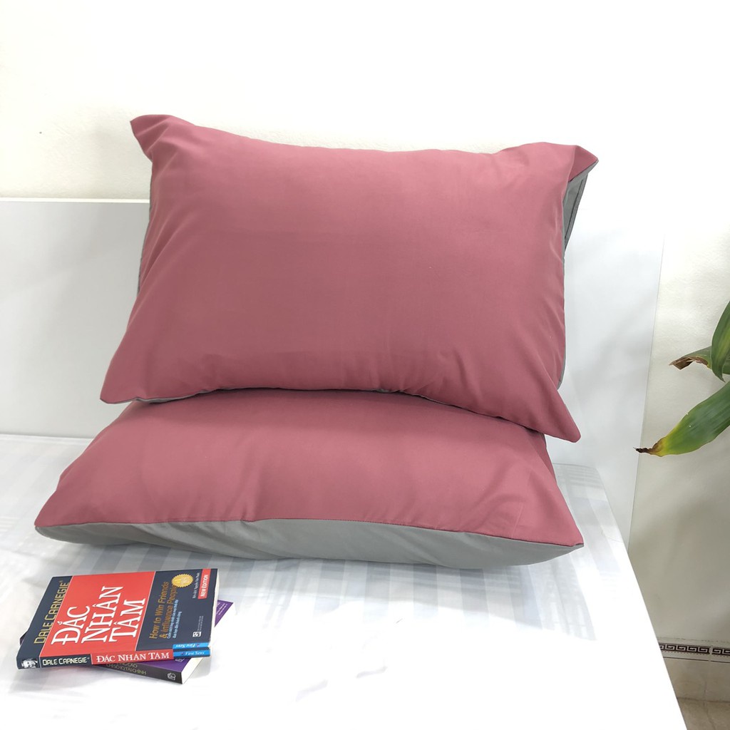 Vỏ gối nằm Cotton tici kích thước 50x70cm Không kèm ruột