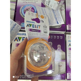 Núm ty Philips Avent natural cổ rộng