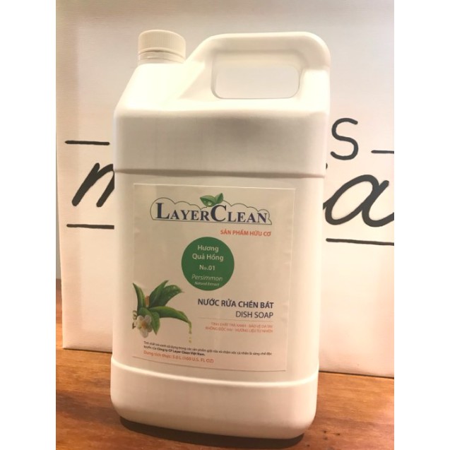 Nước rửa chén hữu cơ Layer Clean