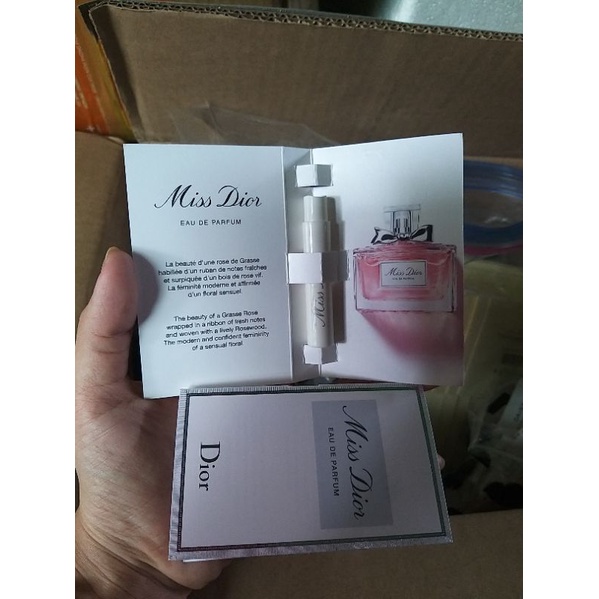 Vial nước hoa Miss Dior EDP