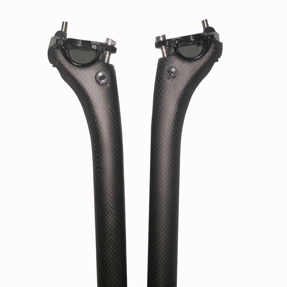 Thanh Cốt Yên Xe Đạp Leo Núi Bằng Sợi Carbon Siêu Nhẹ 3k 3k Cho Taylor1 25.4 27.2 30.8 31.6mm