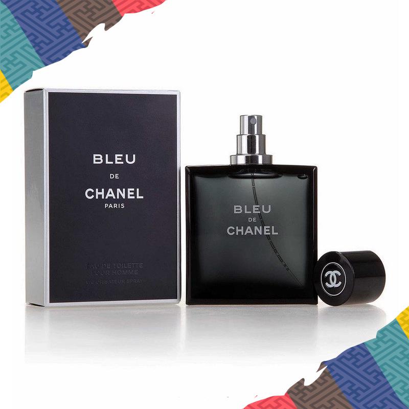 Nước hoa Blue Chanel Nam tính, Dầu thơm nam quyến rũ 100ml