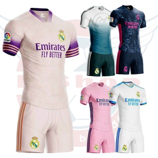 Bộ quần áo bóng đá câu lạc bộ Real Madrid - Áo bóng đá CLB giải Laliga - Bộ đồ bóng đá đẹp