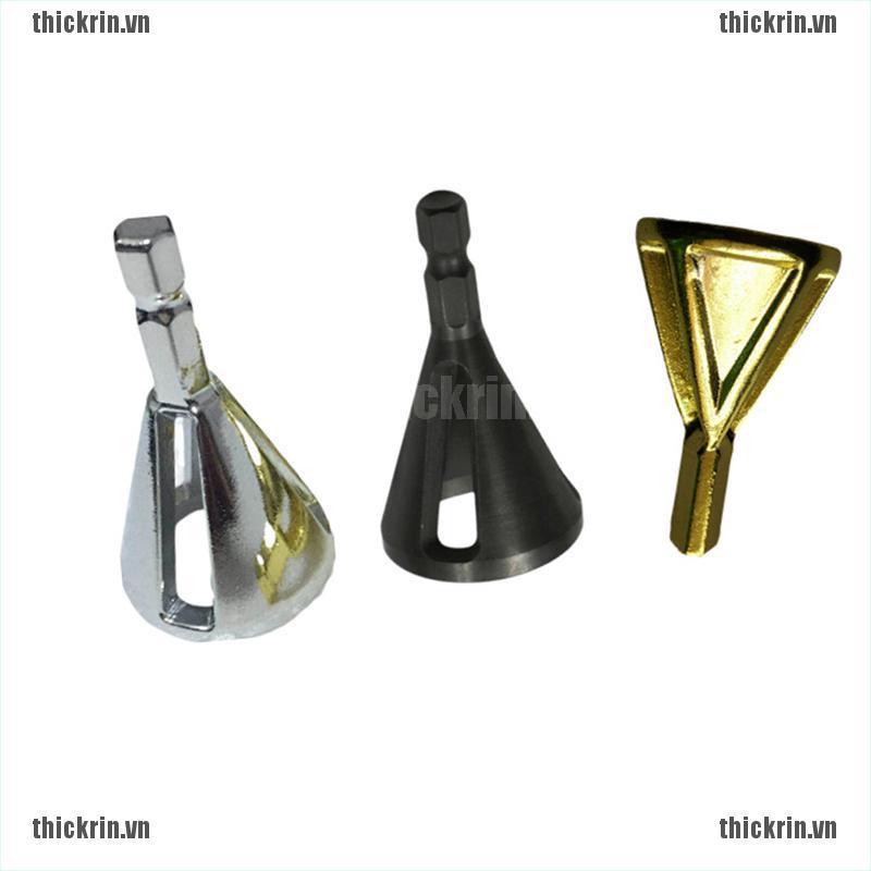 <Hot~new>Stainless Steel Deburring External Chamfer Cutting Chuck Burr Drill Bit Tool