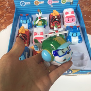 Bộ 4 xe ROBOCar (PoLi, Roy, Ampe, Helly)