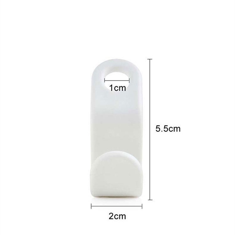 Set 6 Giá Đỡ Nhựa Kết Nối Móc Quần Áo Mini Tiết Kiệm Không Gian