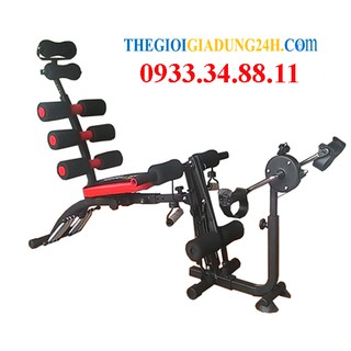 máy tập six packe có đạp chân