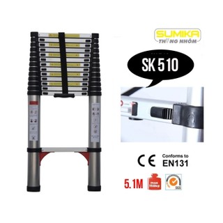 Thang rút nhôm Sumika SK 510 Màu đen