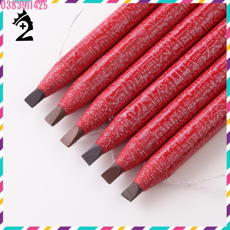 Chì xé kẻ lông mày Kasumi vỏ màu Đỏ TPP