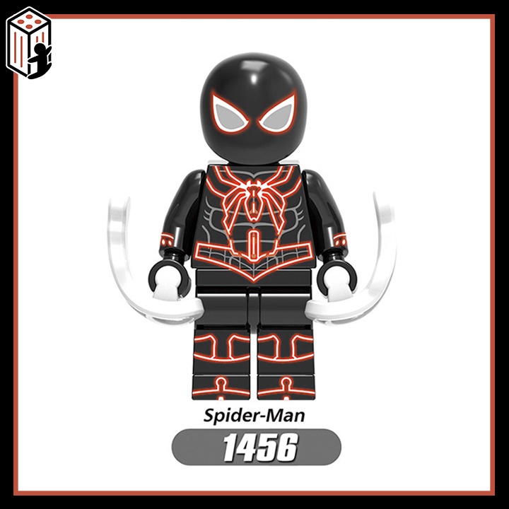 Lắp ráp Mô hình Spider Man No Way Home Đồ chơi Siêu anh hùng Người Nhện Spider thor Spider tron Spider punk Marvel X0281