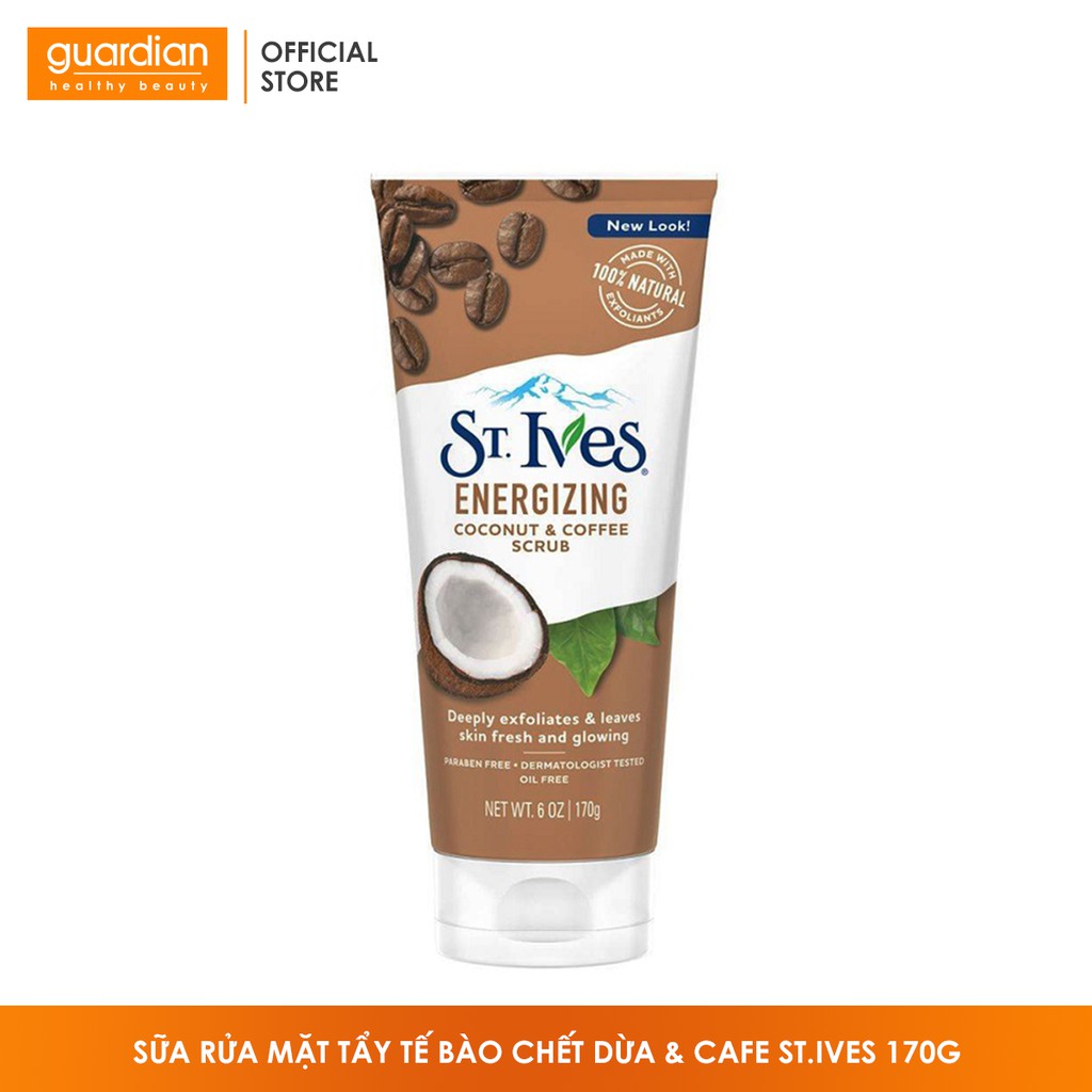 Sữa Rửa Mặt Tẩy Tế Bào Chết Dừa & Cafe St.Ives 170g | BigBuy360 - bigbuy360.vn