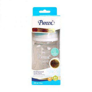 Bình sữa cao cấp PUREEN cổ rộng 250ml [MỚI]